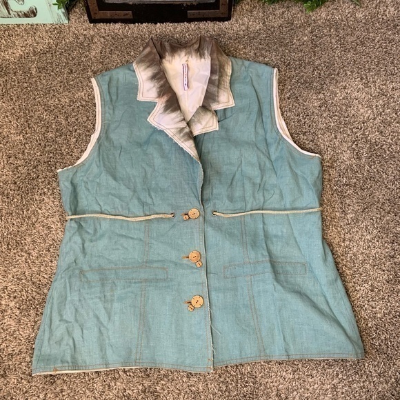 Anthropologie Lecoanet Hament designer vest - Picture 1 of 13